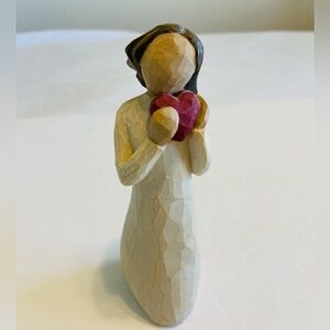 Willow Tree 2000 “Angel of The Heart”Demdaco Figurine 5” Decor Piece